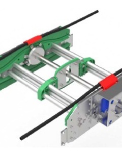 Intermediate drive 2.0 0.37kW w/o motor down curve conv 350